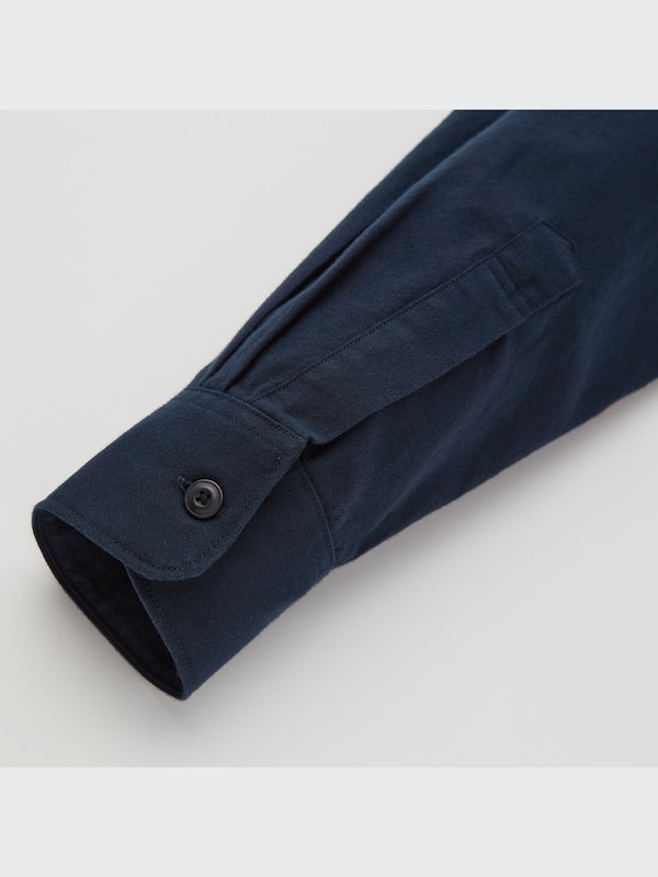 Soft Twill Pullover Long-Sleeve Shirt