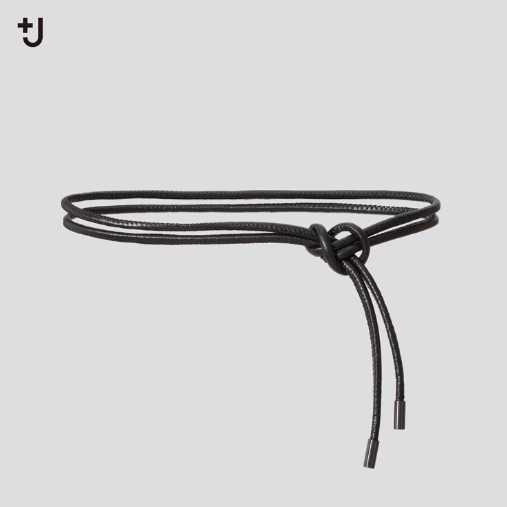 WOMEN +J LEATHER ROPE BELT UNIQLO US