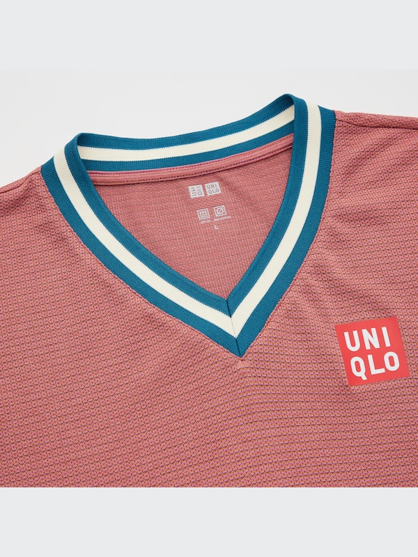 DRY-EX V-Neck Short-Sleeve T-Shirt (Kei Nishikori)