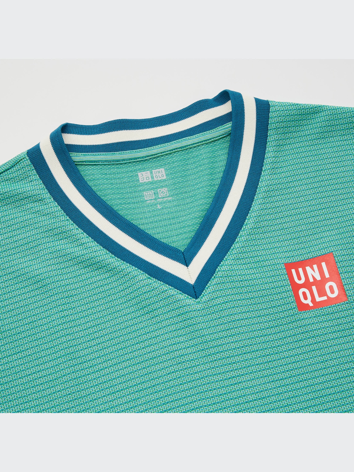 Men's DRY-EX V-Neck Short-Sleeve T-Shirt (Kei Nishikori) | UNIQLO US