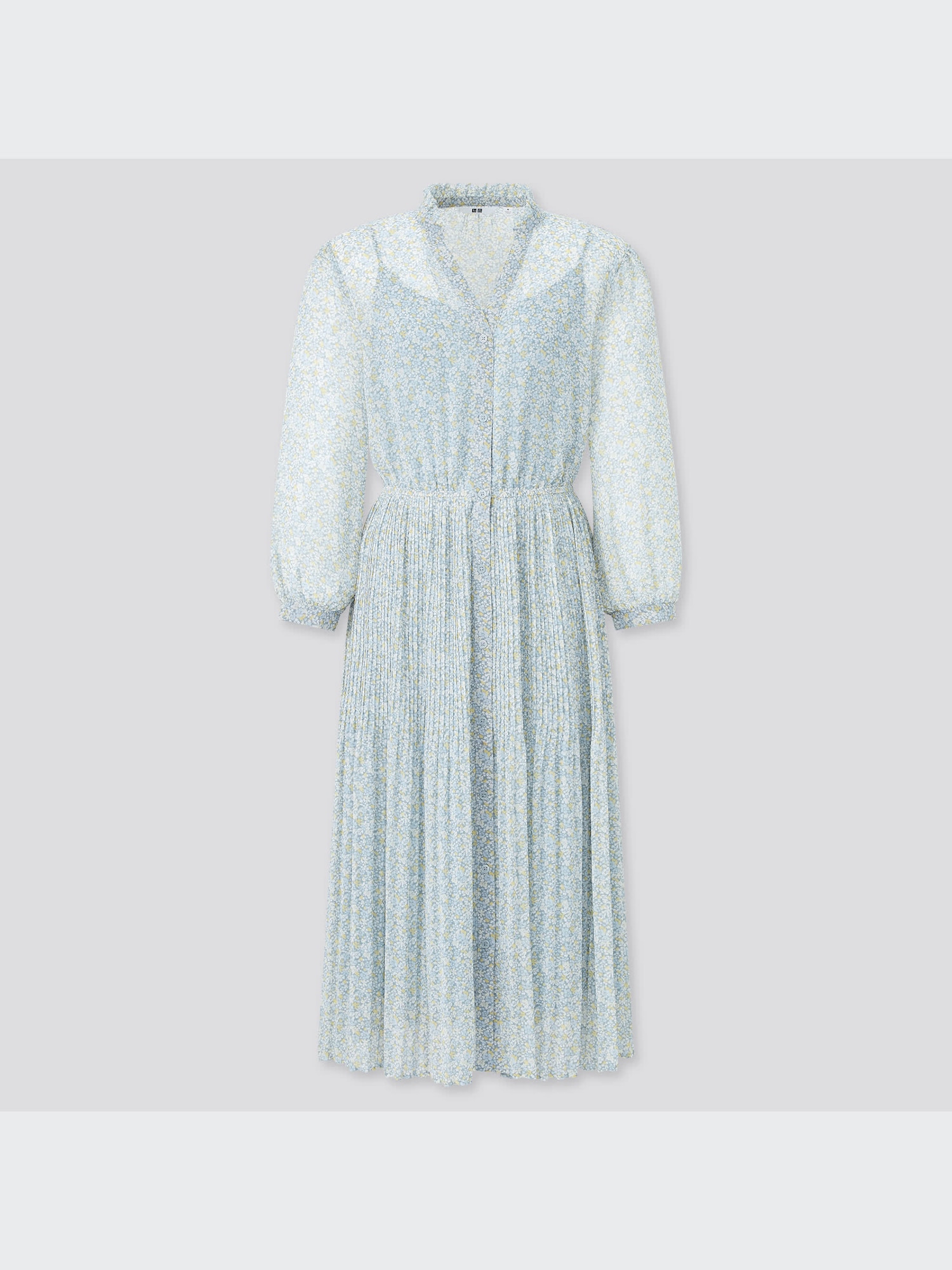 uniqlo joy of print chiffon dress UNIQLO()Joy of Print7