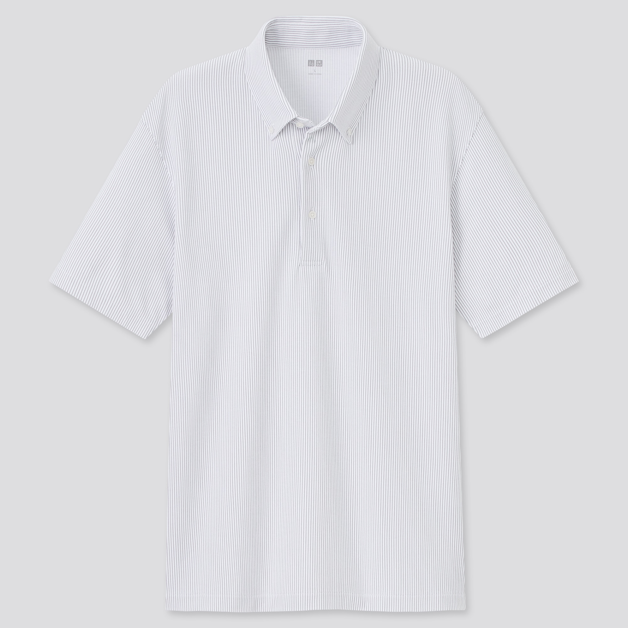 uniqlo white polo tee