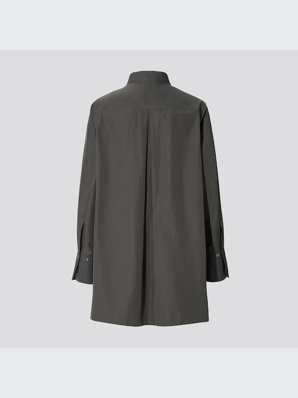 +J SUPIMA COTTON LONG SLEEVE LONG SHIRT