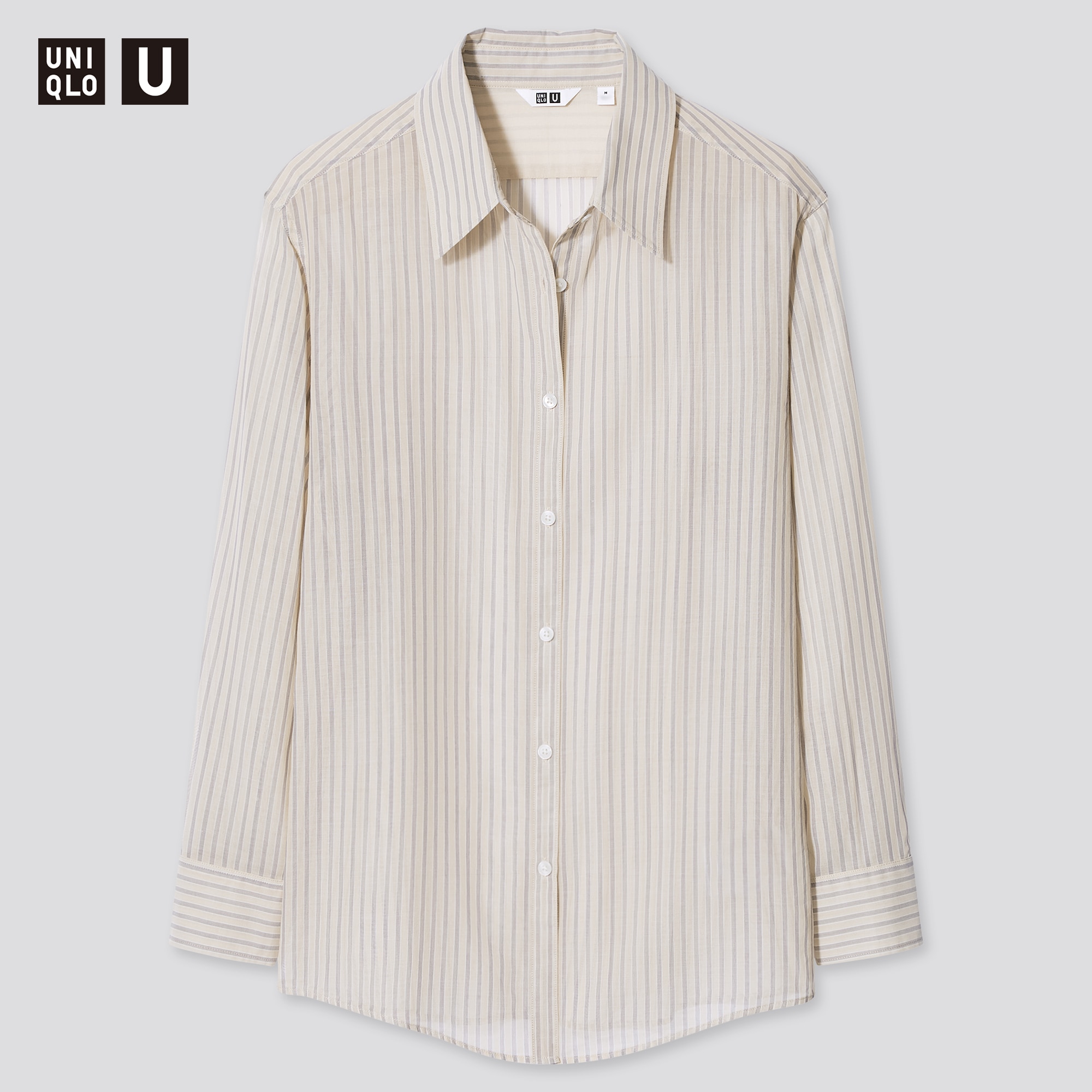 uniqlo sheer shirt