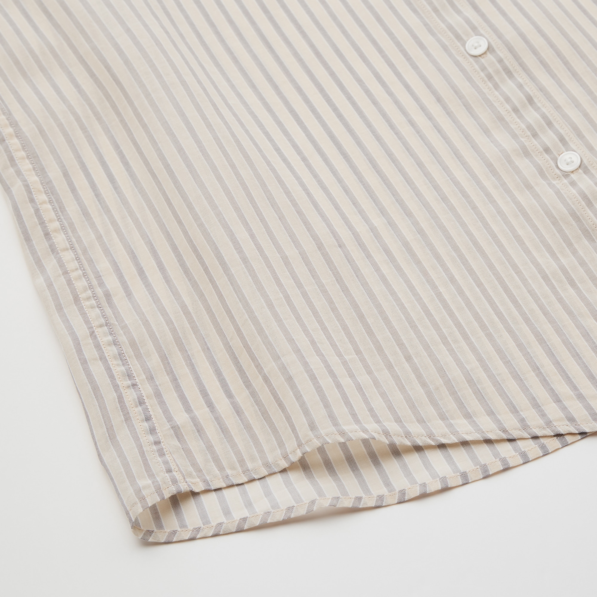 uniqlo sheer shirt