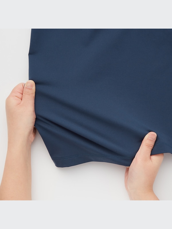 Ultra Stretch Short-Sleeve Polo Dress (Theory)