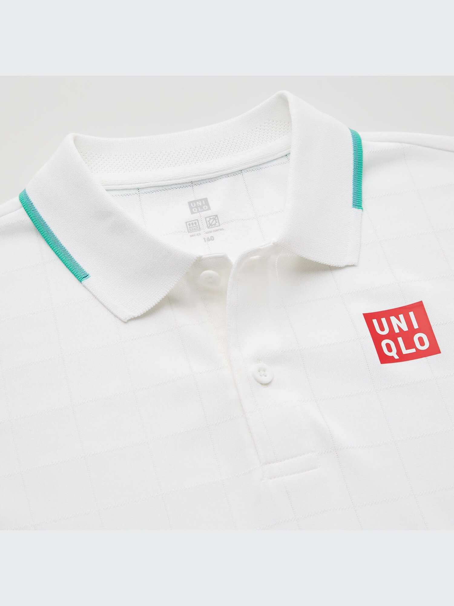 ロジャーフェデラー着用 UNIQLO ホワイト ポロシャツ DRY-EX Short-Sleeve Polo Shirt (Roger Federer) | UNIQLO US