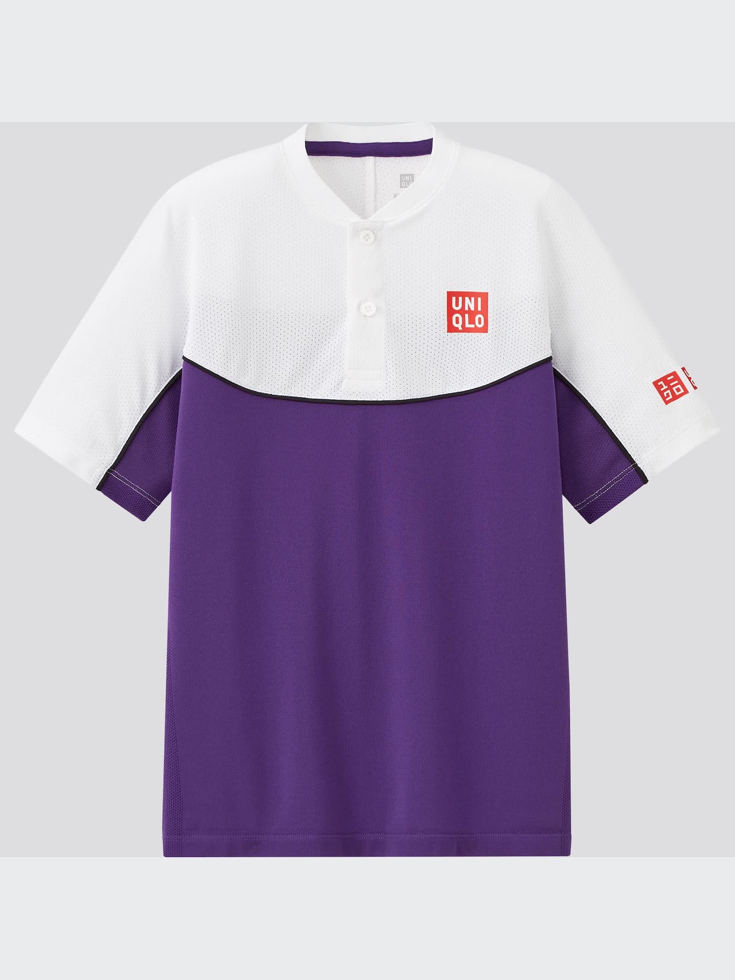 Federer Uniqlo light pink tennis polo 2018 shops