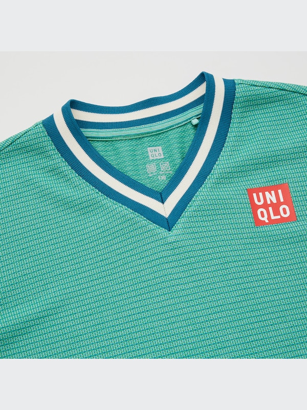DRY-EX V-Neck Short-Sleeve T-Shirt (Kei Nishikori)