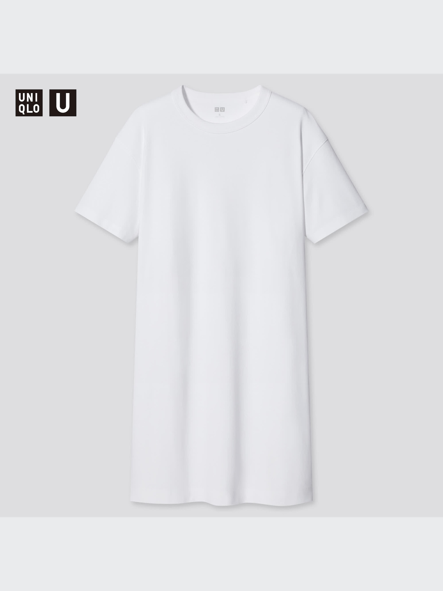 U Crew Neck Short-Sleeve T-Shirt Dress | UNIQLO US