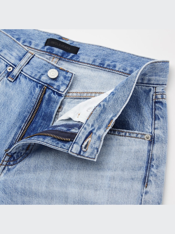Relaxed Tapered Ankle Jeans