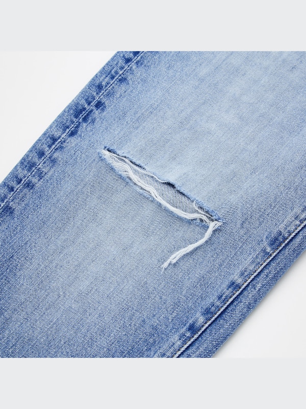 Relaxed Tapered Ankle Jeans