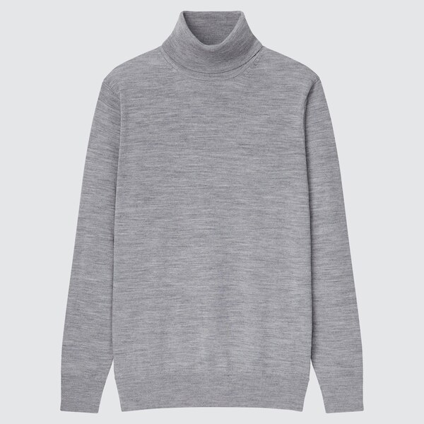 Extra Fine Merino Turtleneck Long-Sleeve Sweater | UNIQLO US