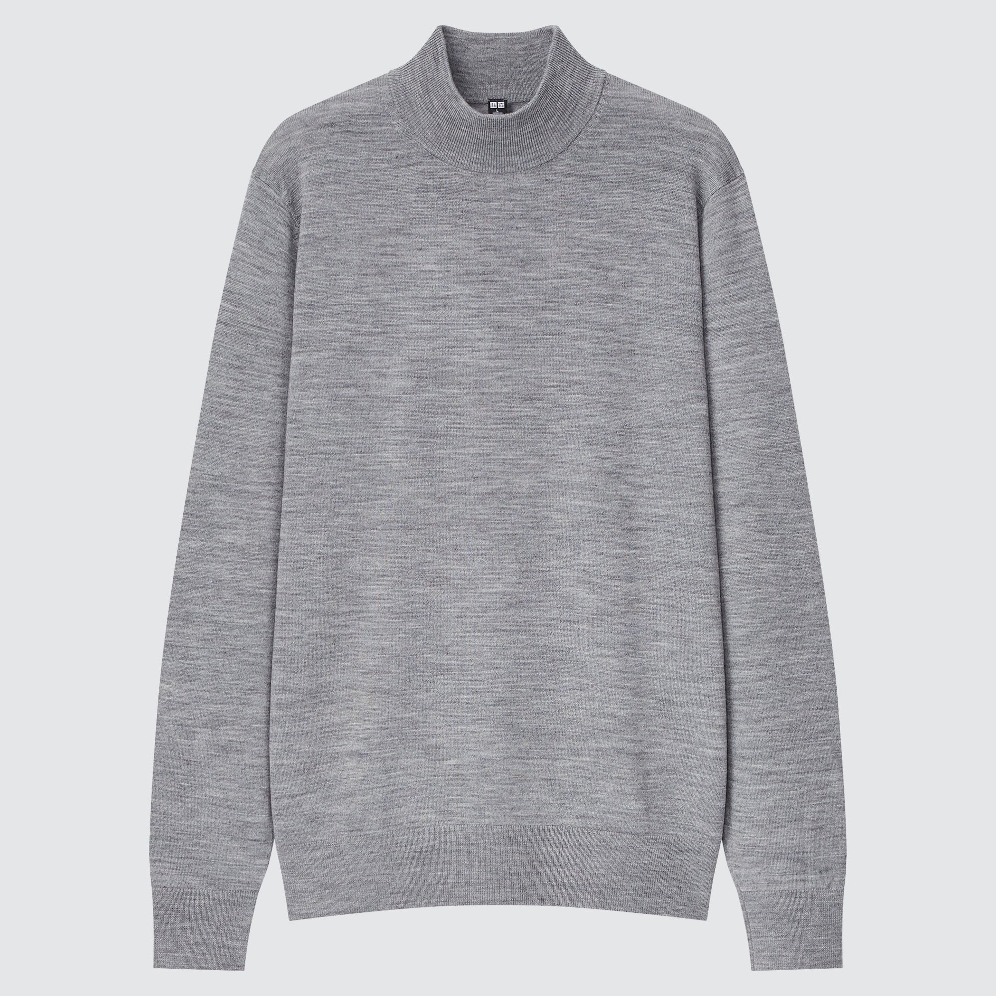 100% Extra Fine Merino Mock Neck Jumper 
