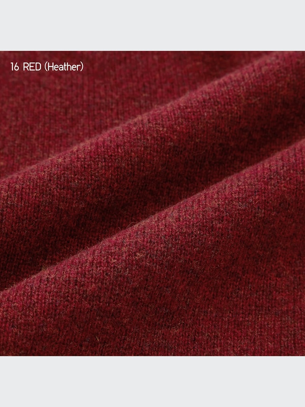 Premium Lambswool Crew Neck Long-Sleeve Sweater