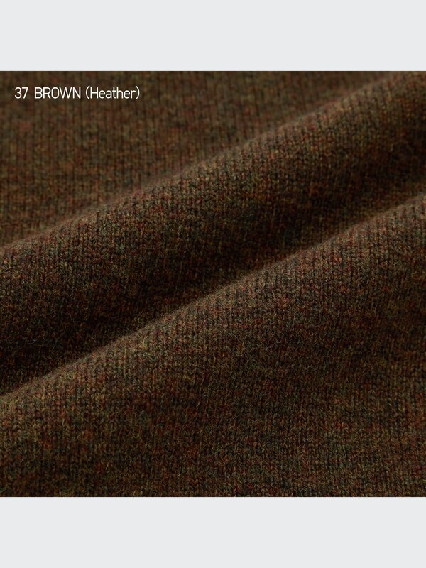 Premium Lambswool Crew Neck Long-Sleeve Sweater