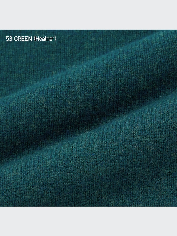 Premium Lambswool Crew Neck Long-Sleeve Sweater