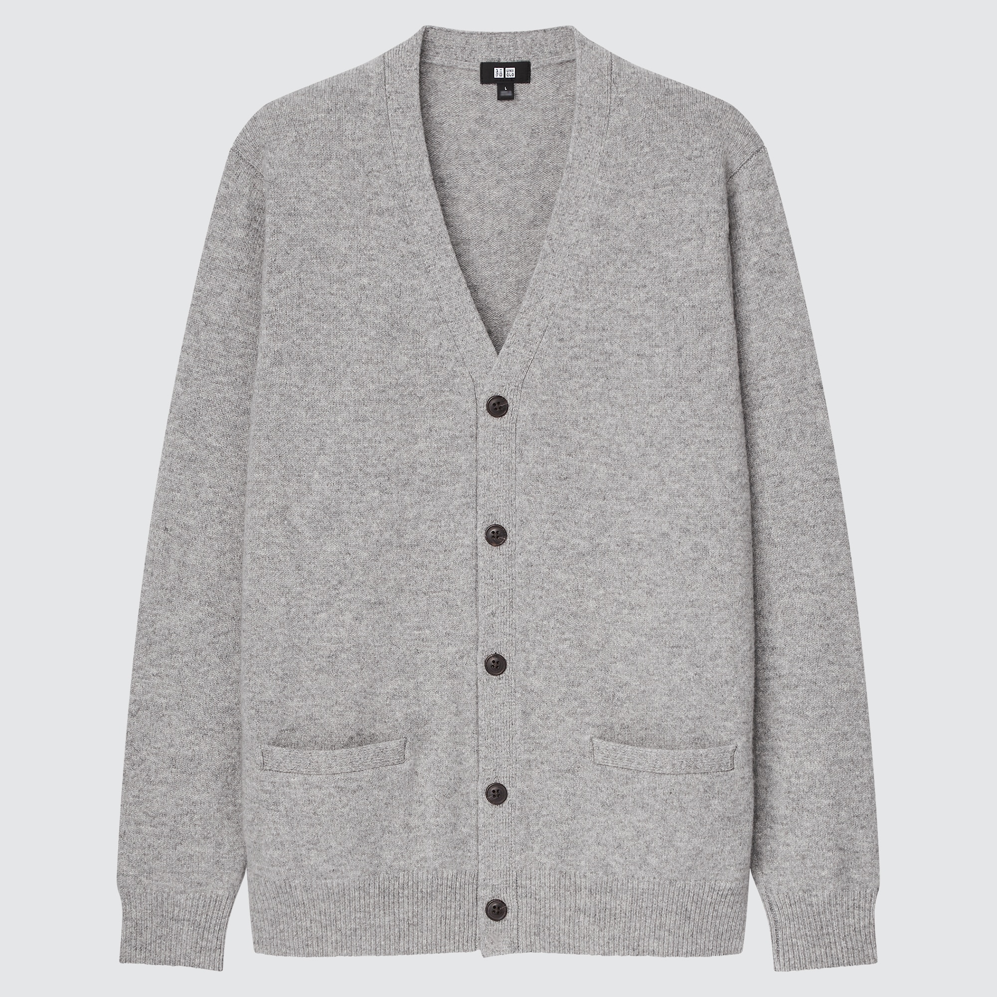 Uniqlo grey outlet cardigan