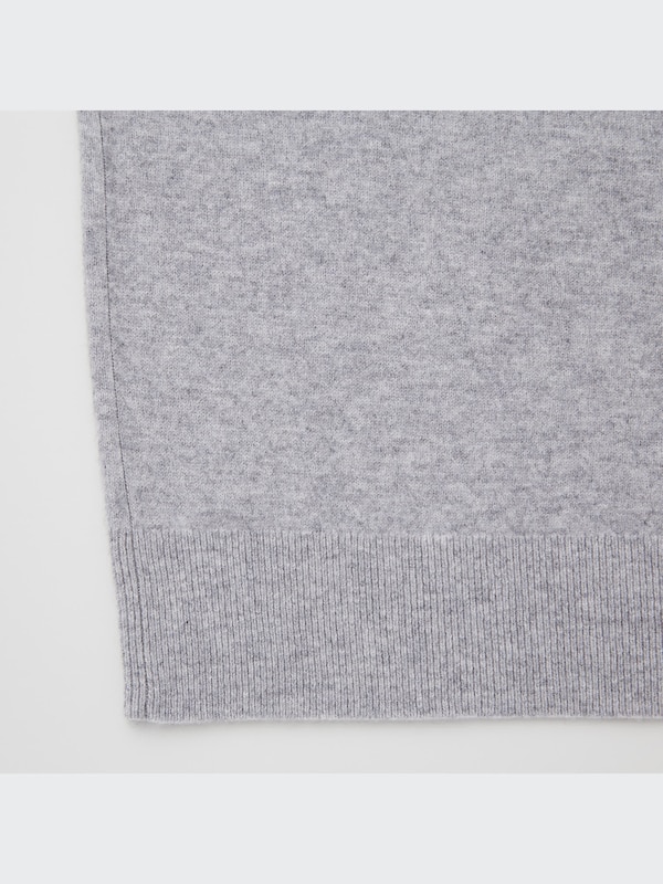 Cashmere Crew Neck Long-Sleeve Sweater