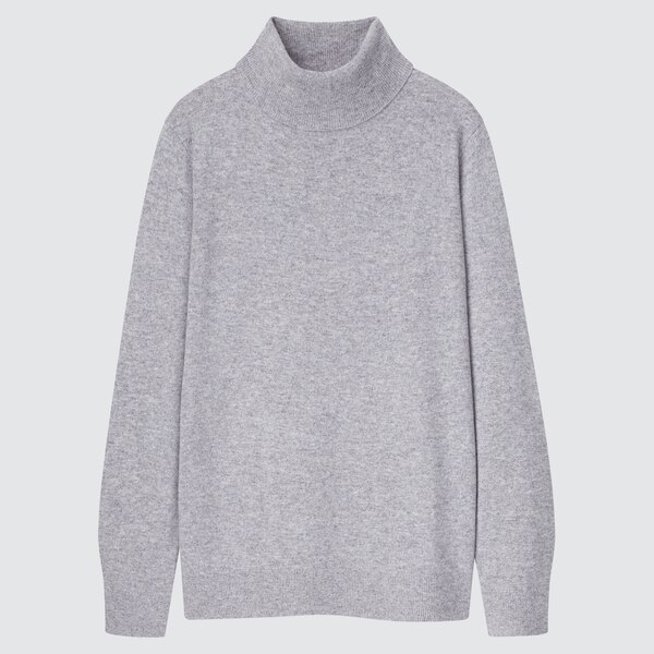 Cashmere Turtleneck Long-Sleeve Sweater | UNIQLO US