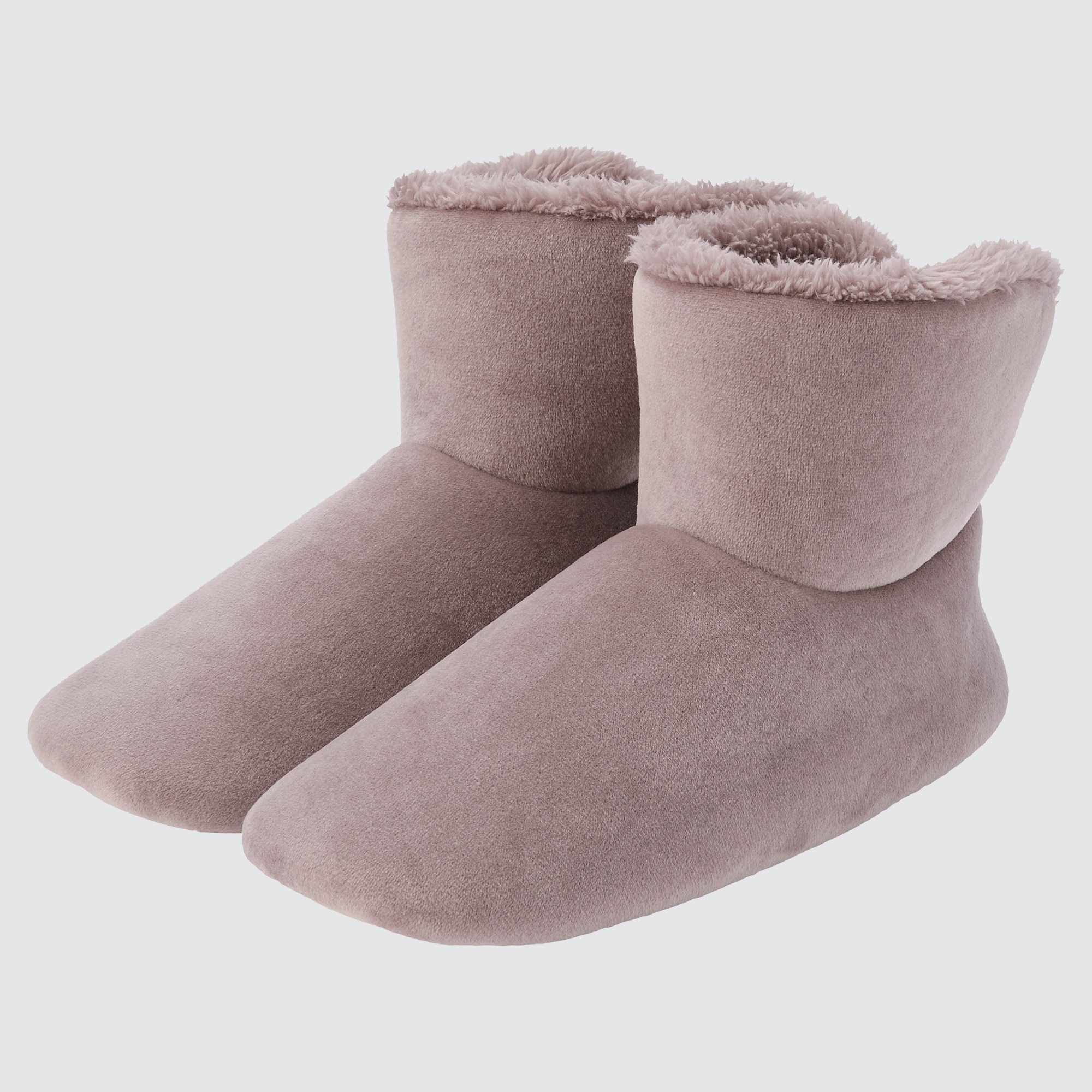 Uniqlo discount fleece slippers