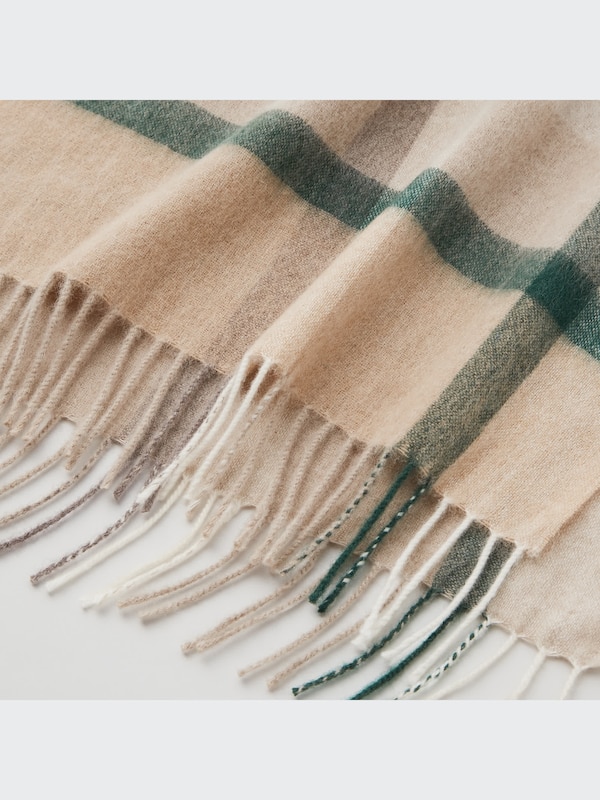 Cashmere Checked Scarf