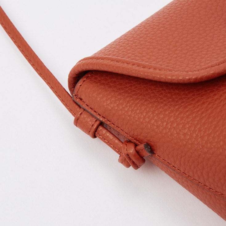WOMEN FAUX LEATHER MINI SQUARE SHOULDER BAG UNIQLO US