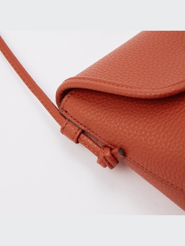 Faux Leather Mini Square Shoulder Bag