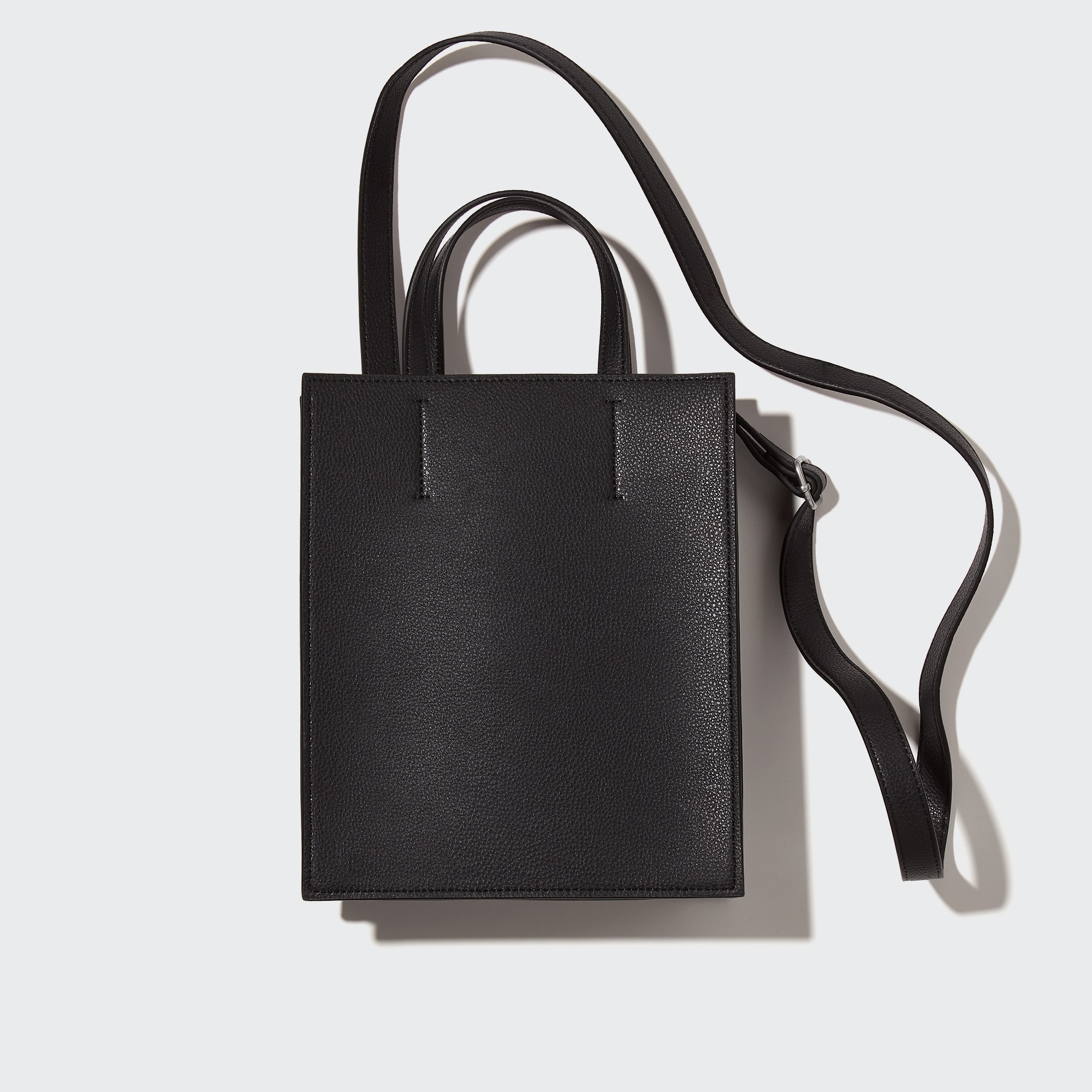 Faux-Leather Square Shoulder Bag | UNIQLO US