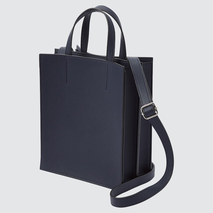 WOMEN FAUX LEATHER SQUARE SHOULDER BAG UNIQLO US