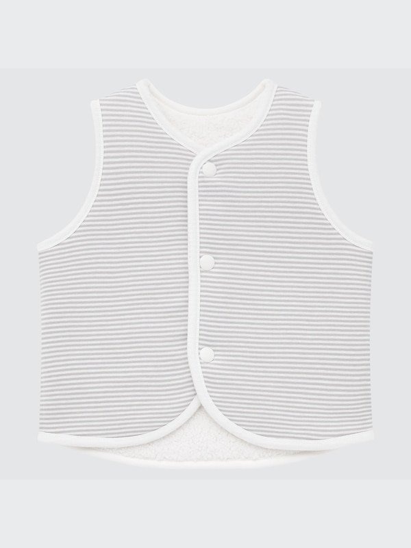 Pile-Lined Reversible Fleece Vest