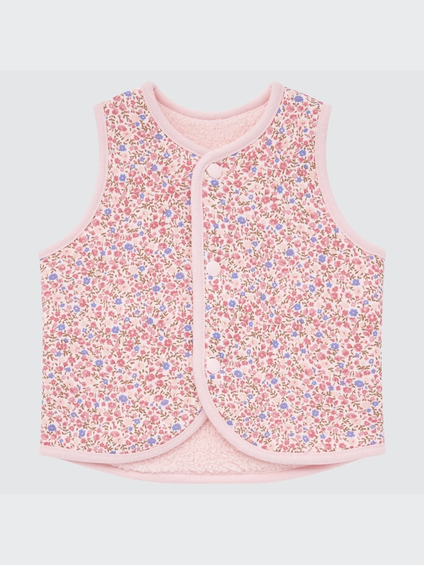 Pile-Lined Reversible Fleece Vest
