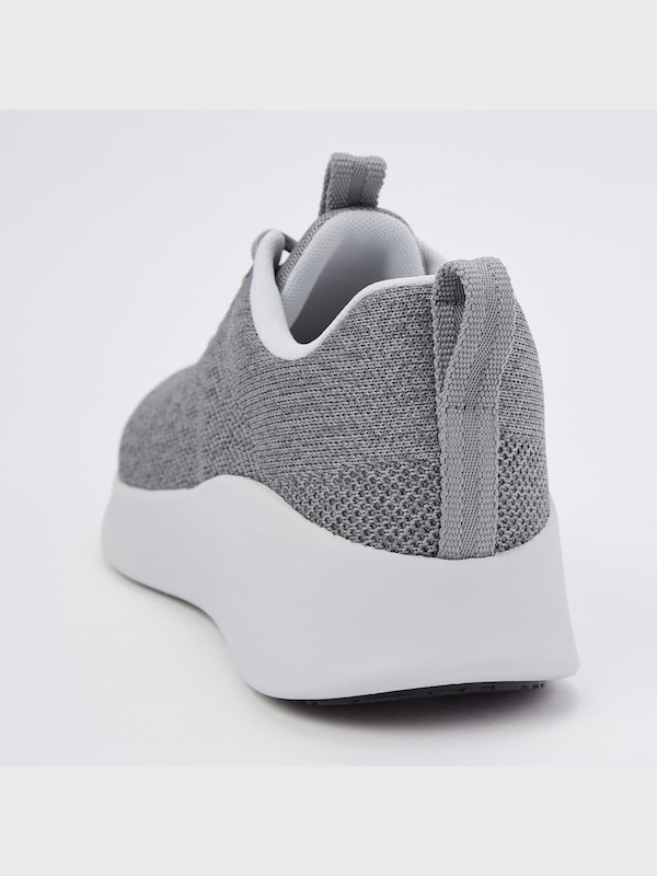 Knitted Lace-Up Sneakers