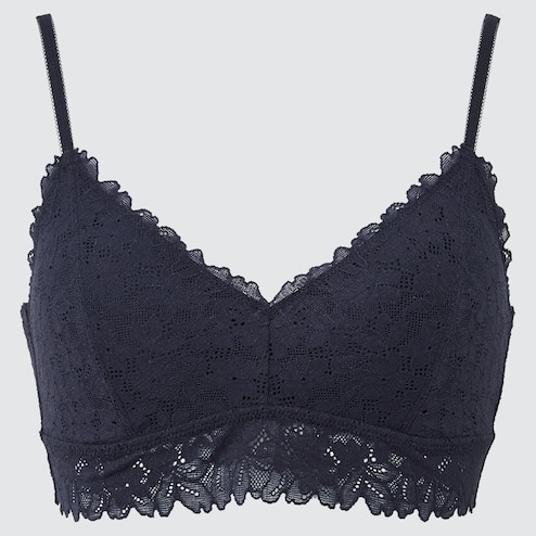 New Fashion Womens Lace Black Lace Vest Top With Padded Bra Comfy Sleep  Leisure Intimates In M XL From Zh_ch, $4.06