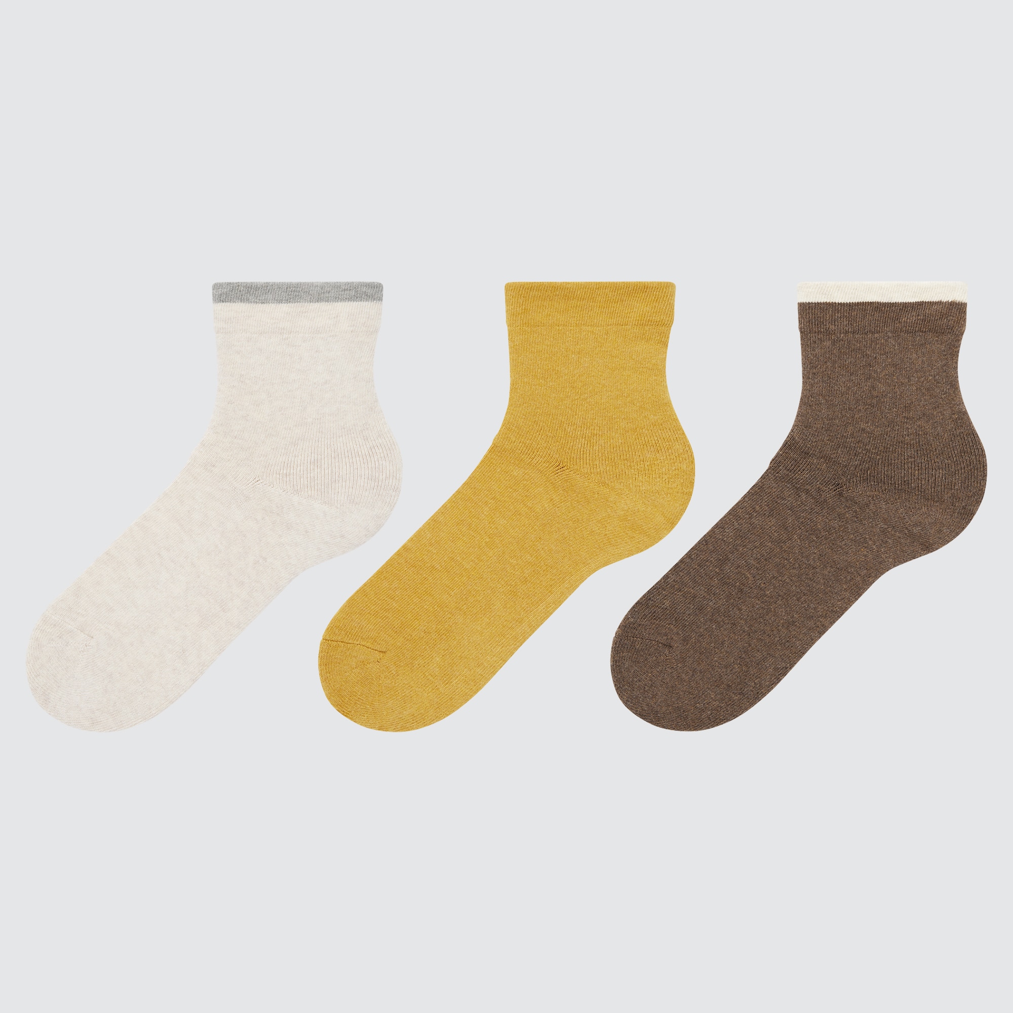 UNIQLO Ribbed Crew Socks (3 Pairs) | StyleHint