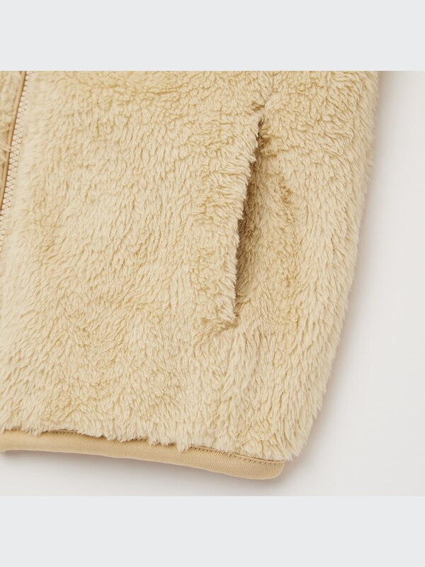 Fluffy Yarn Fleece Full-Zip Jacket
