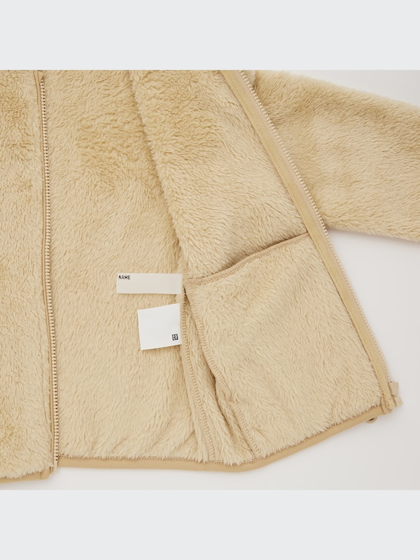 Fluffy Yarn Fleece Full-Zip Jacket