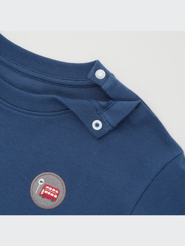 Soft Touch Cotton Crew Neck Long-Sleeve T-Shirt