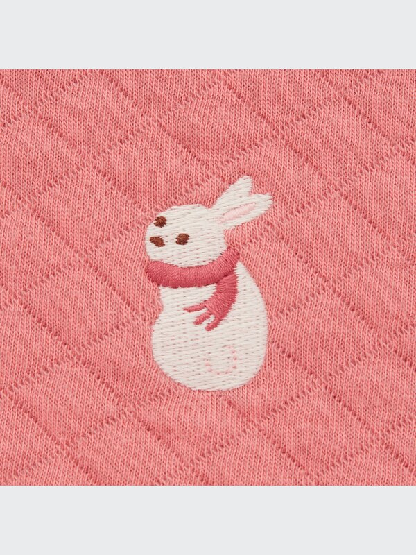 Quilted Long-Sleeve Pullover