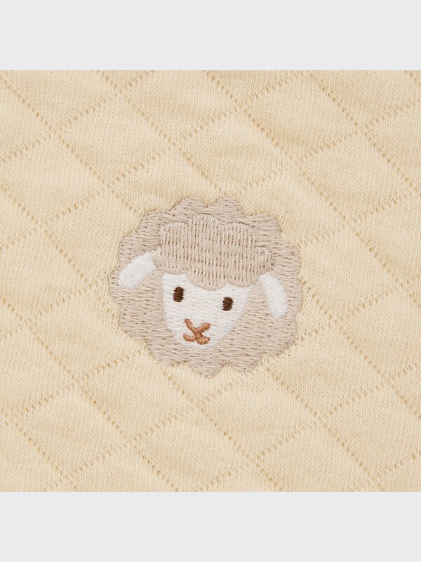 Quilted Long-Sleeve Pullover