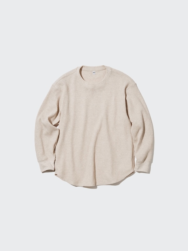 WAFFLE CREW NECK T-SHIRT
