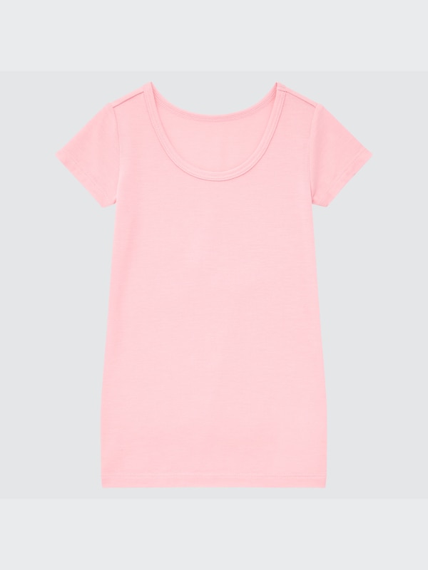 HEATTECH SCOOP NECK SHORT SLEEVE T-SHIRT