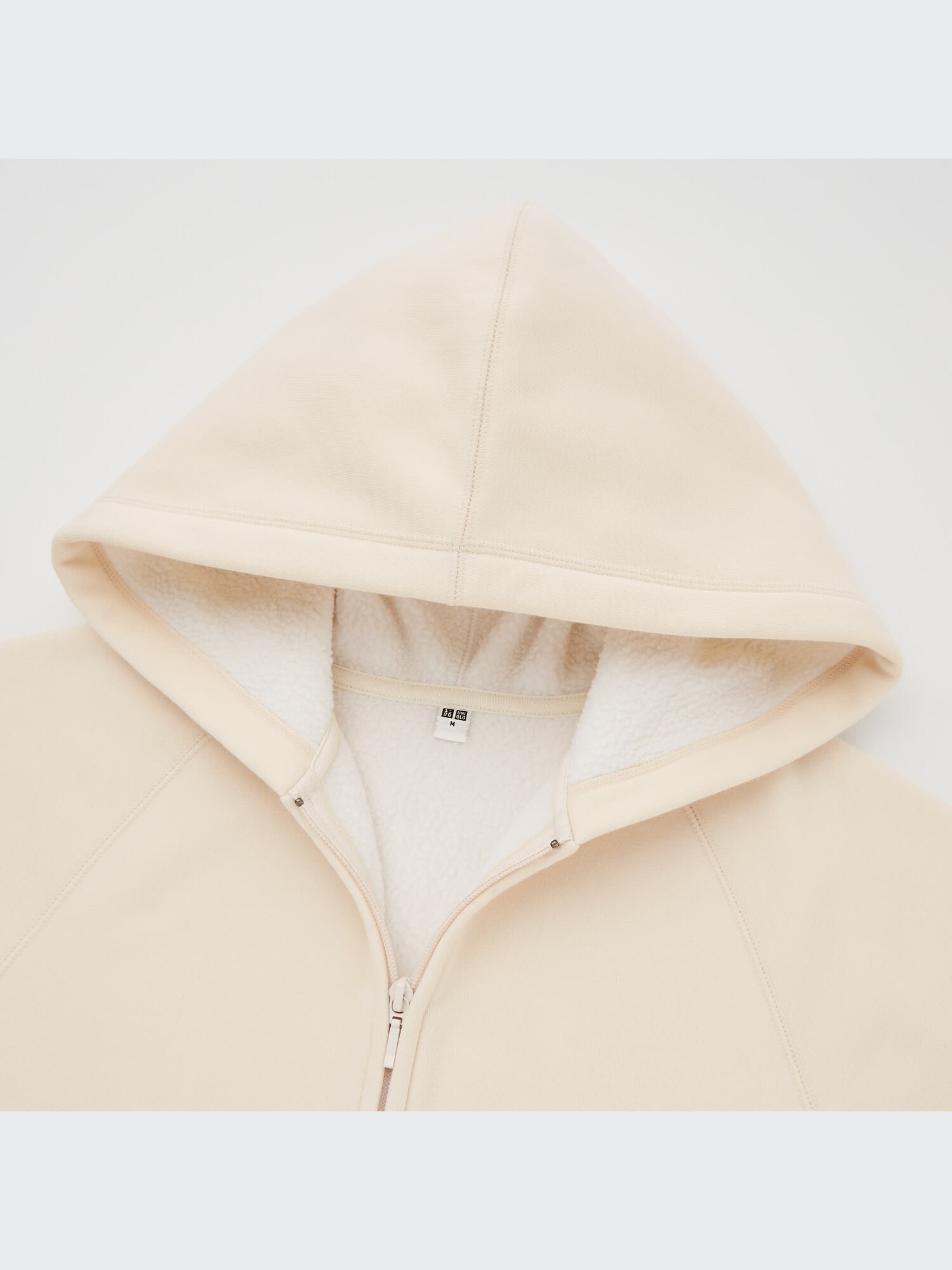 Uniqlo beige hoodie sale