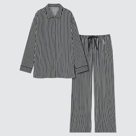 Women Soft Stretch Long Sleeved Pyjamas