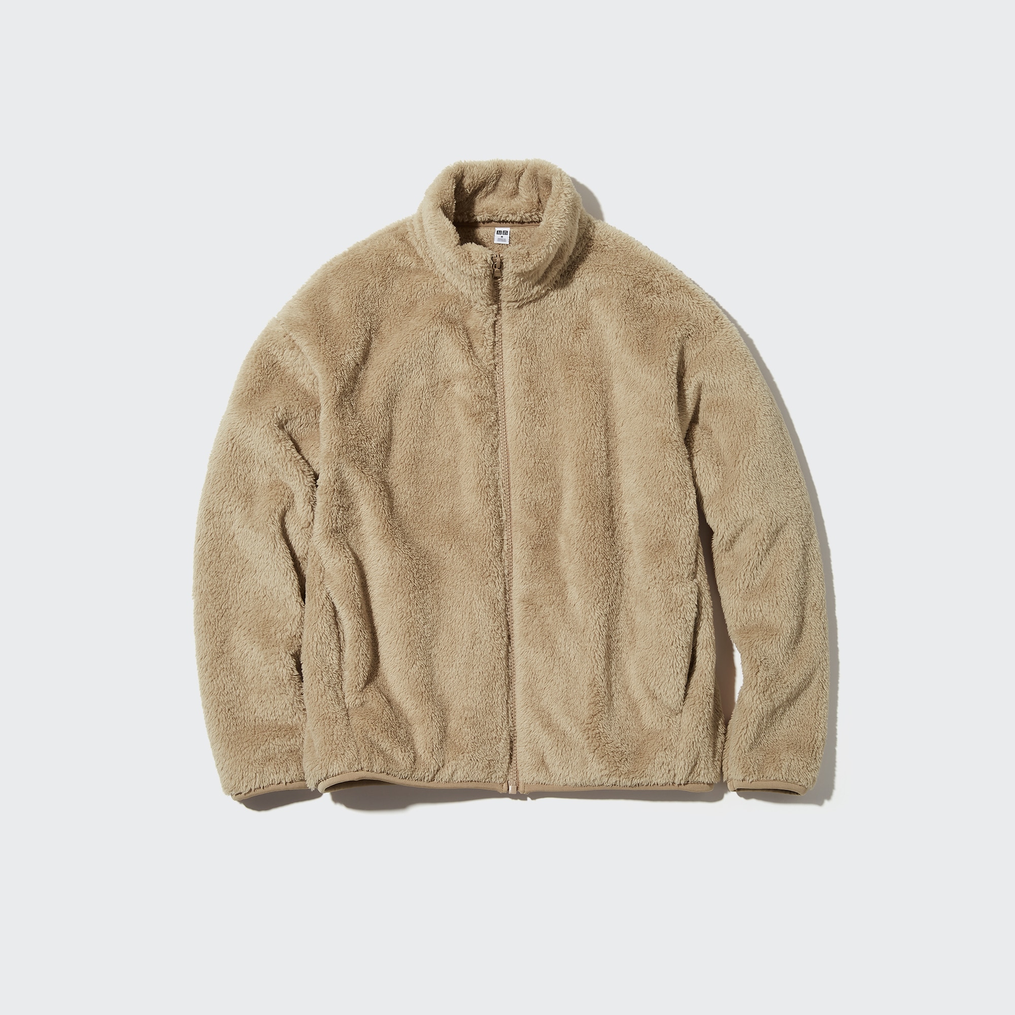 Check styling ideas for「Fluffy Yarn Fleece Full-Zip Jacket (2021