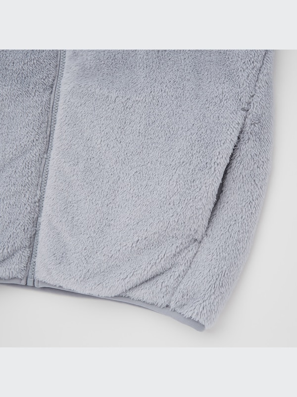 Fluffy Yarn Fleece Full-Zip Jacket