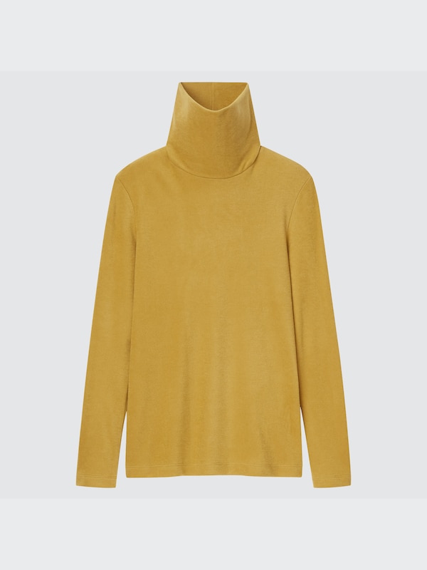 HEATTECH FLEECE TURTLENECK LONG SLEEVE T-SHIRT