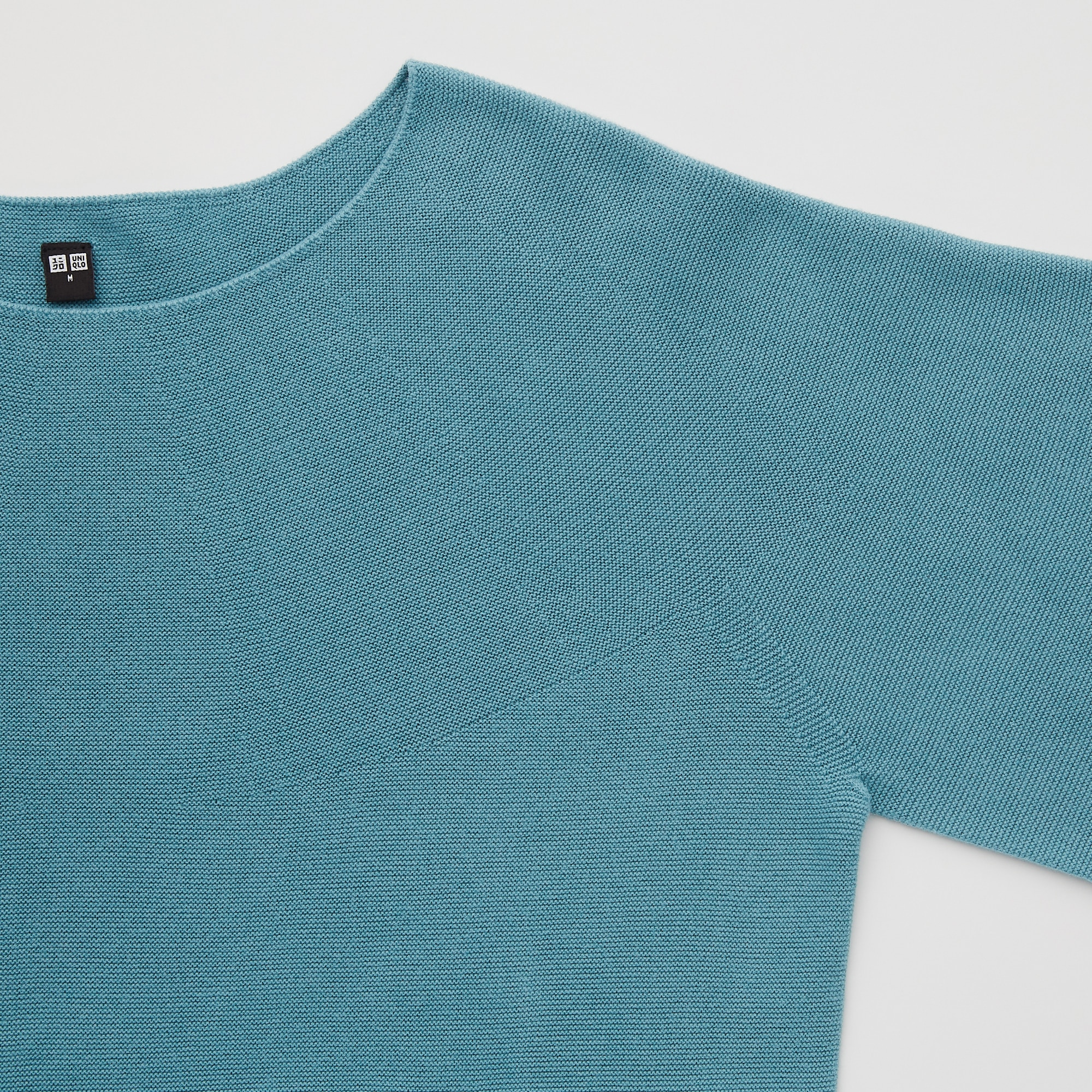 LENO HAND KNITTED SWEATER BLUE 2-