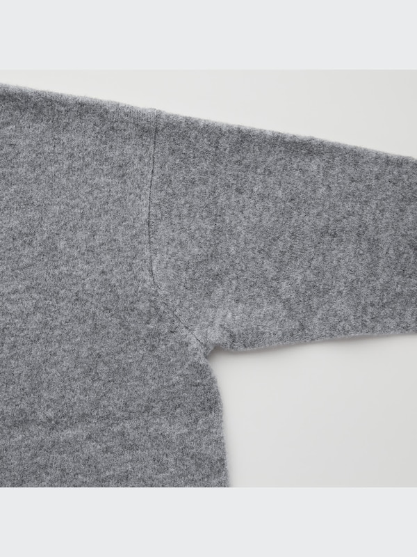 SOUFFLÉ YARN MOCK NECK SWEATER