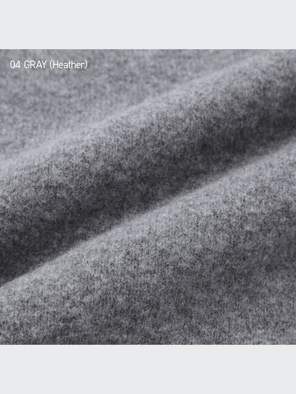 SOUFFLÉ YARN MOCK NECK SWEATER